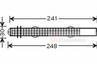 VAN WEZEL 3700d479 -  Осушитель, кондиционер